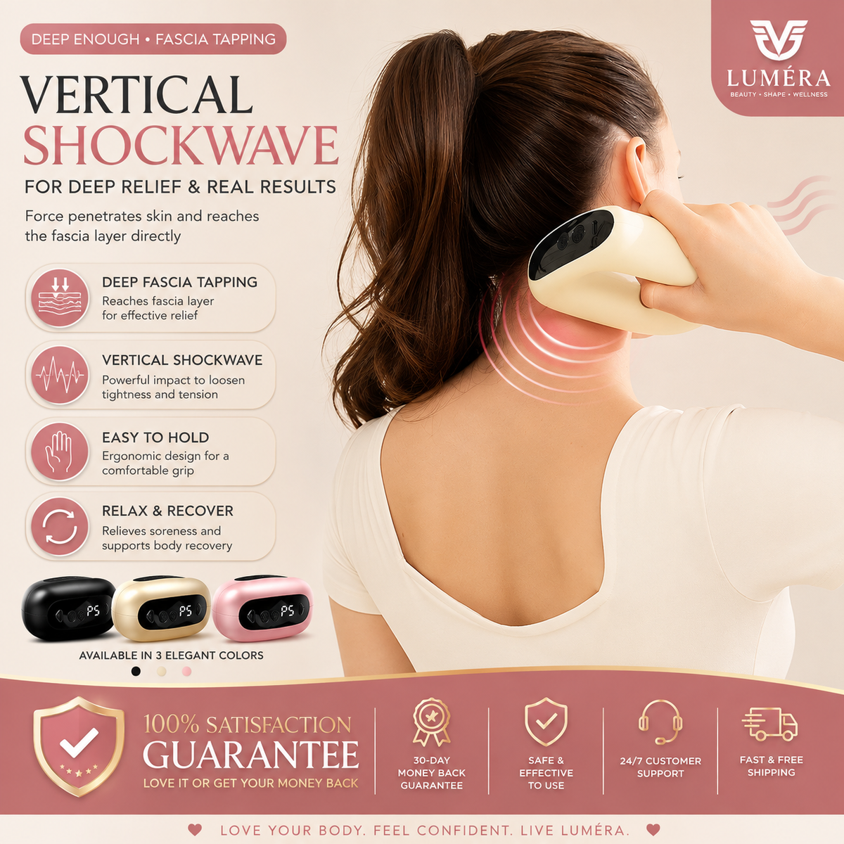 LUMÉRA™ Smart Body Sculpting & Massage Device